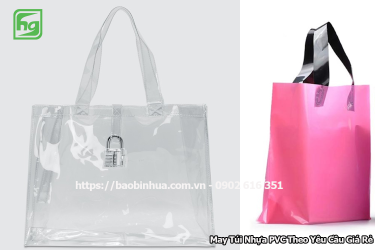 May Túi Nhựa PVC Theo Yêu Cầu Giá Rẻ 