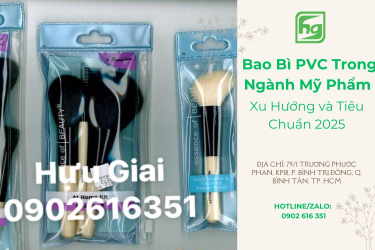  Bao Bì PVC Trong Ngành Mỹ Phẩm - Xu Hướng và Tiêu Chuẩn