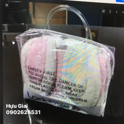 Túi dây kéo nhựa PVC - HG1585