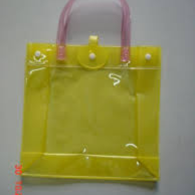 TÚI PVC MÀU -  QUAI PVC