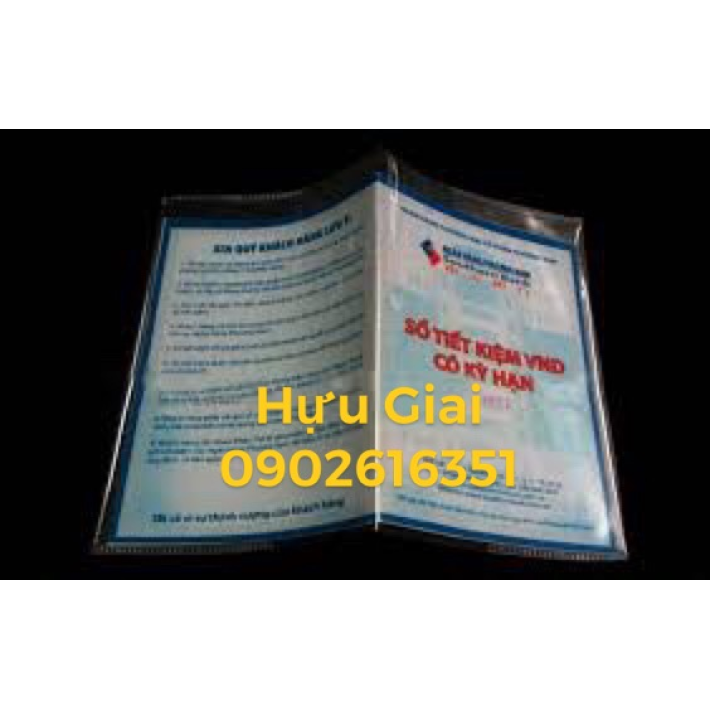 BÌA NHỰA PVC
