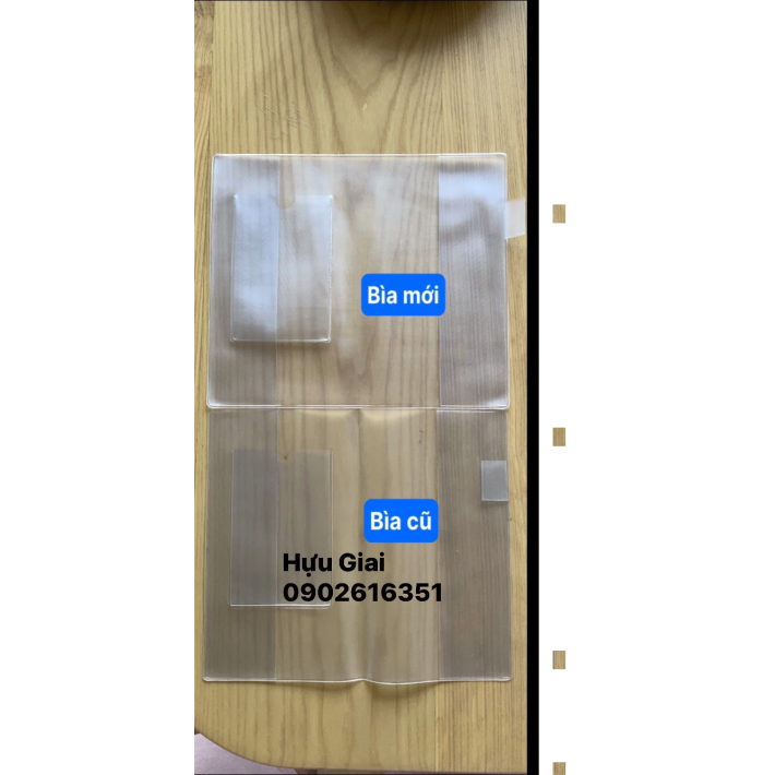 BÌA NHỰA PVC MỜ