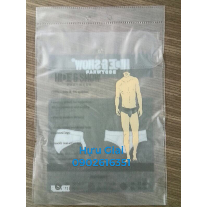 TÚI PVC (túi quần lót)