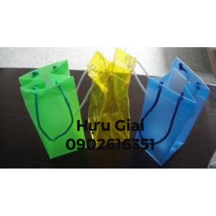 Túi xách nhựa màu trong - HG1518