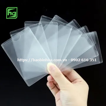 túi nhựa dẻo trong suốt đựng cà vẹt xe