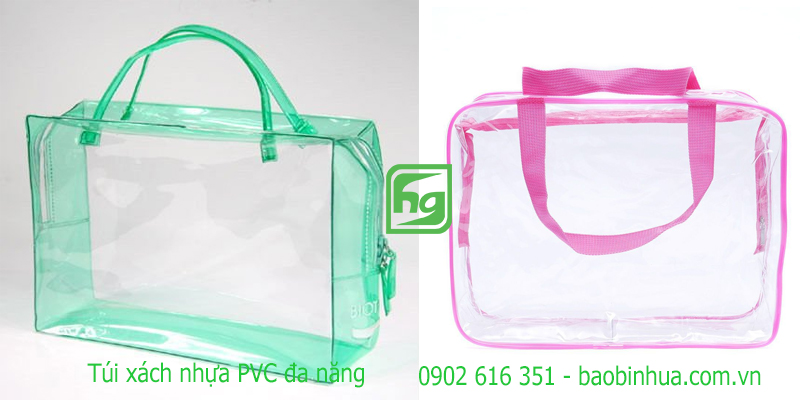 Túi xách nhựa PVC đa năng